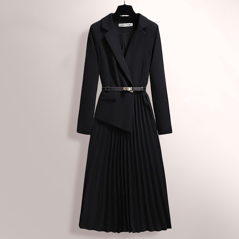 Valenzora | Classic pleated skirt women's dress Timeless elegance