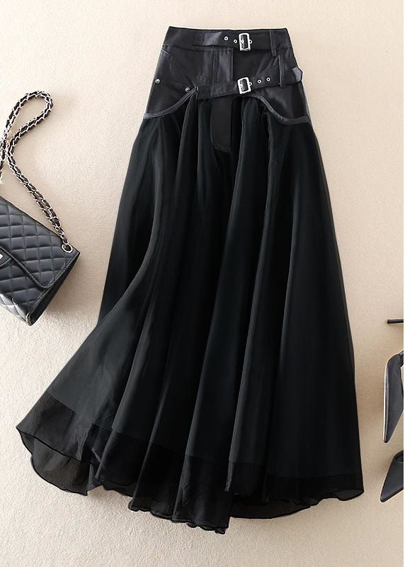 French patchwork tulle skirt