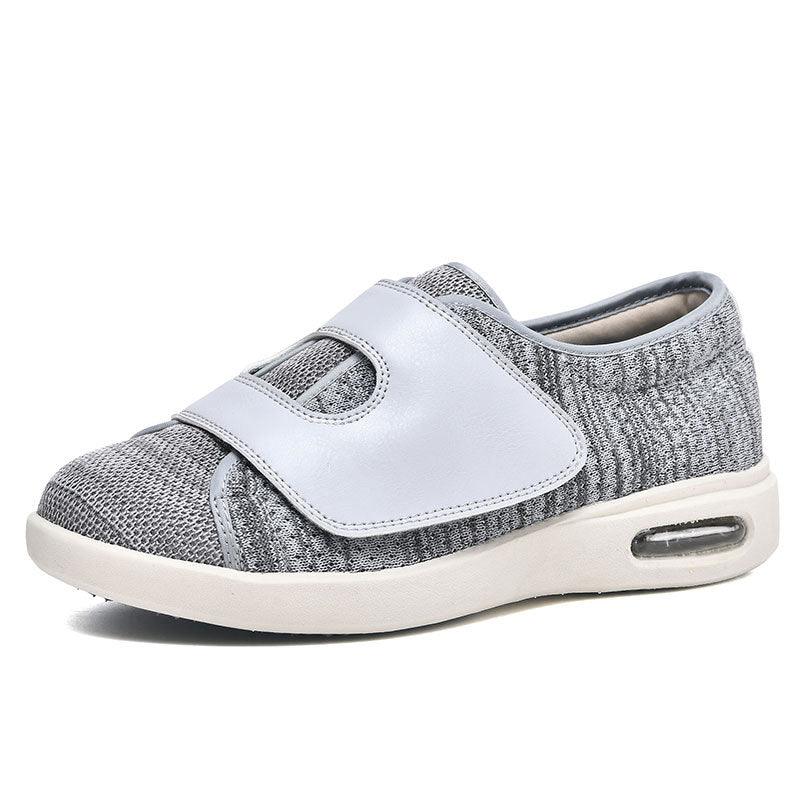 Valenzora | Wide diabetic shoes for swollen feet. Adjustable closure.
