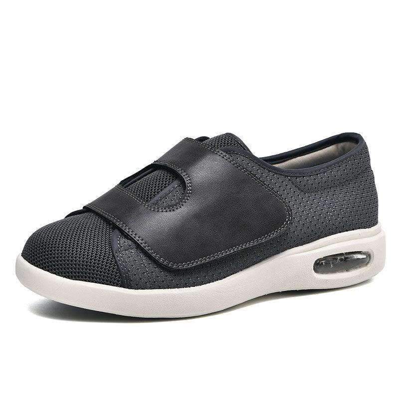 Valenzora | Wide diabetic shoes for swollen feet. Adjustable closure.