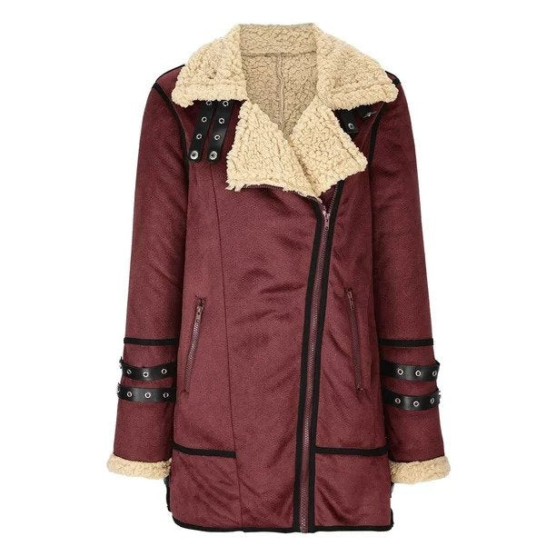 warm, cuddly lined women's jacket