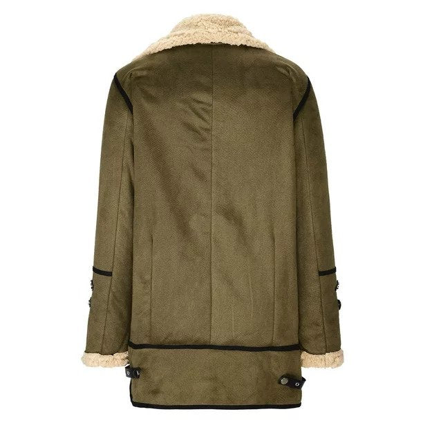 warm, cuddly lined women's jacket