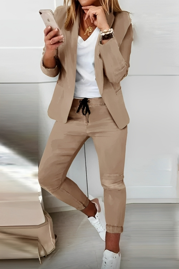 Valenzora - Casual and fashionable suit set