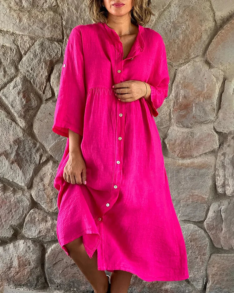 Valenzora - Fashionable cotton dress
