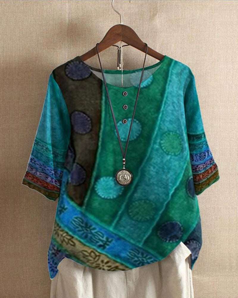 Valenzora | Vintage Boho-Top