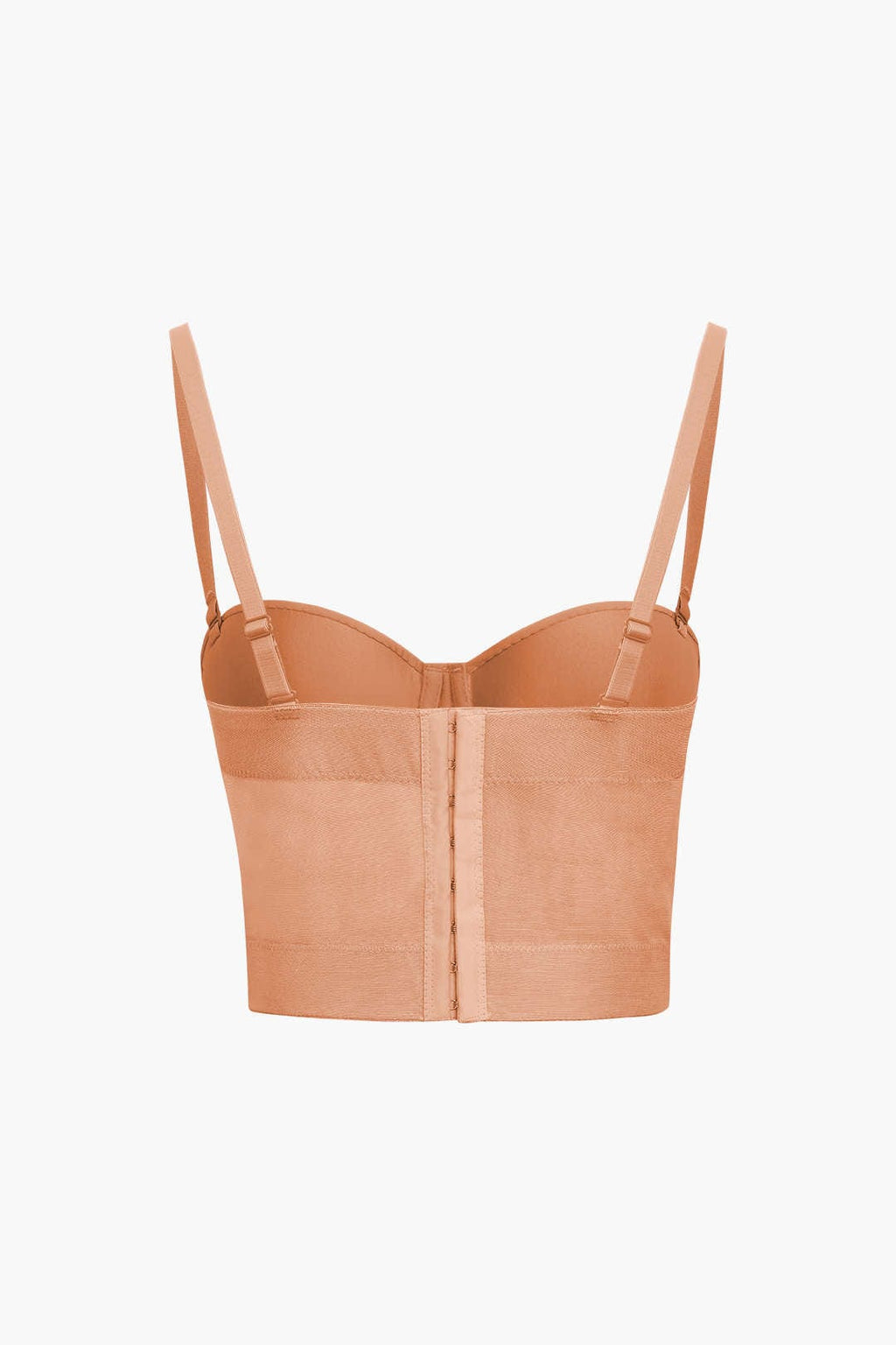 Valenzora | Figurbetontes Bustier-Top mit Bügelkörbchen und transparenter Mesh-Struktur