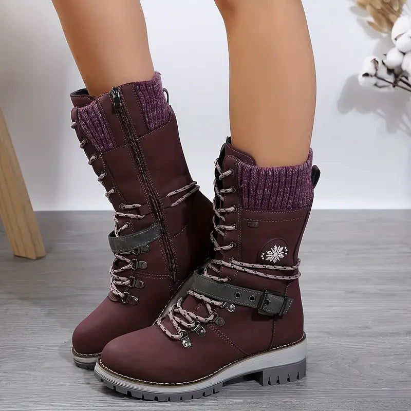 Valenzora | Trendy mid-length winter boots