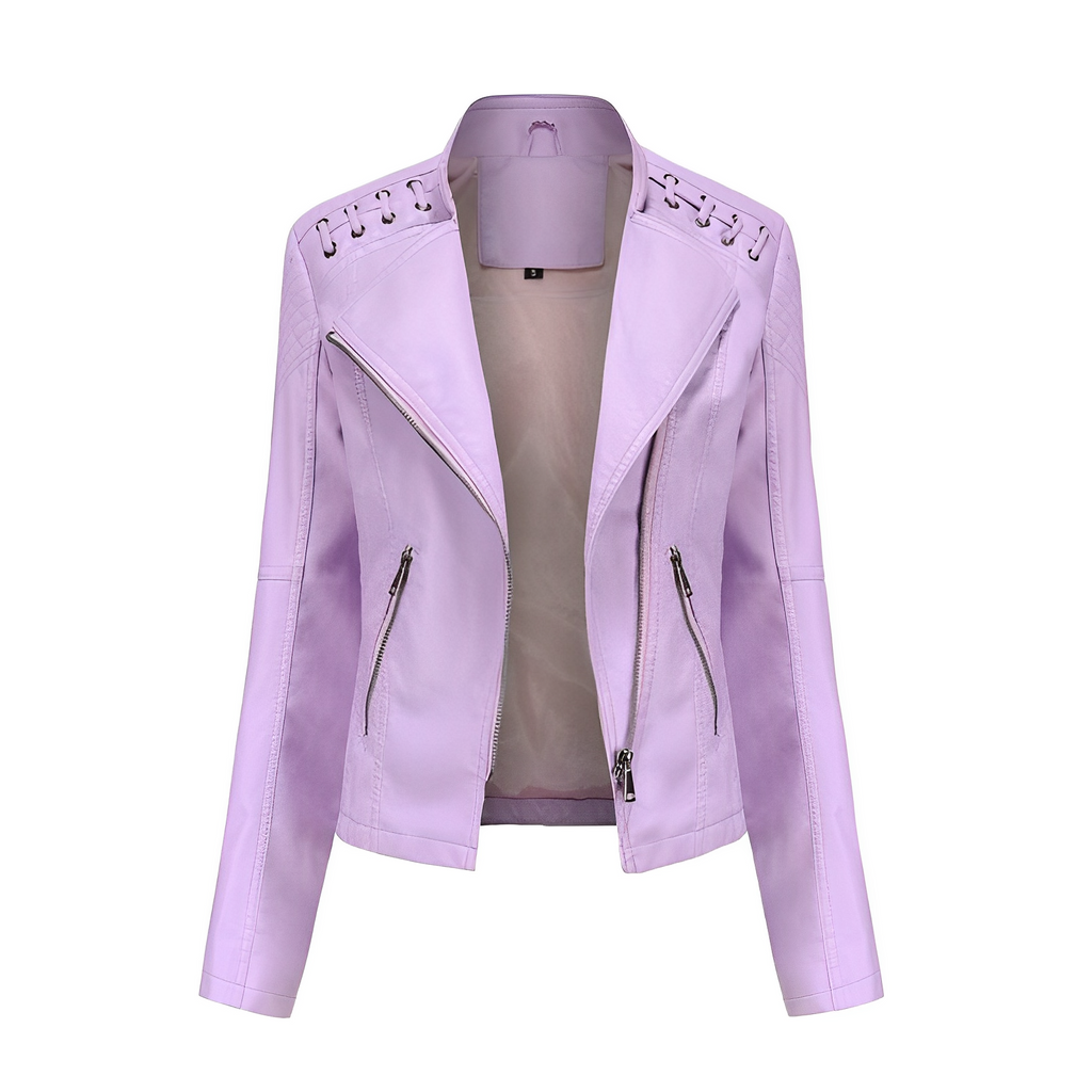 Valenzora Allrounder: The ElegantAura leather jacket