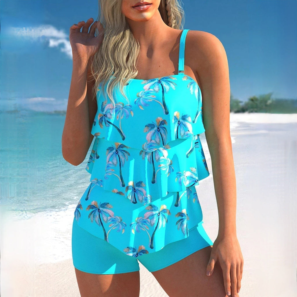Valenzora | Stylischer blauer Tankini