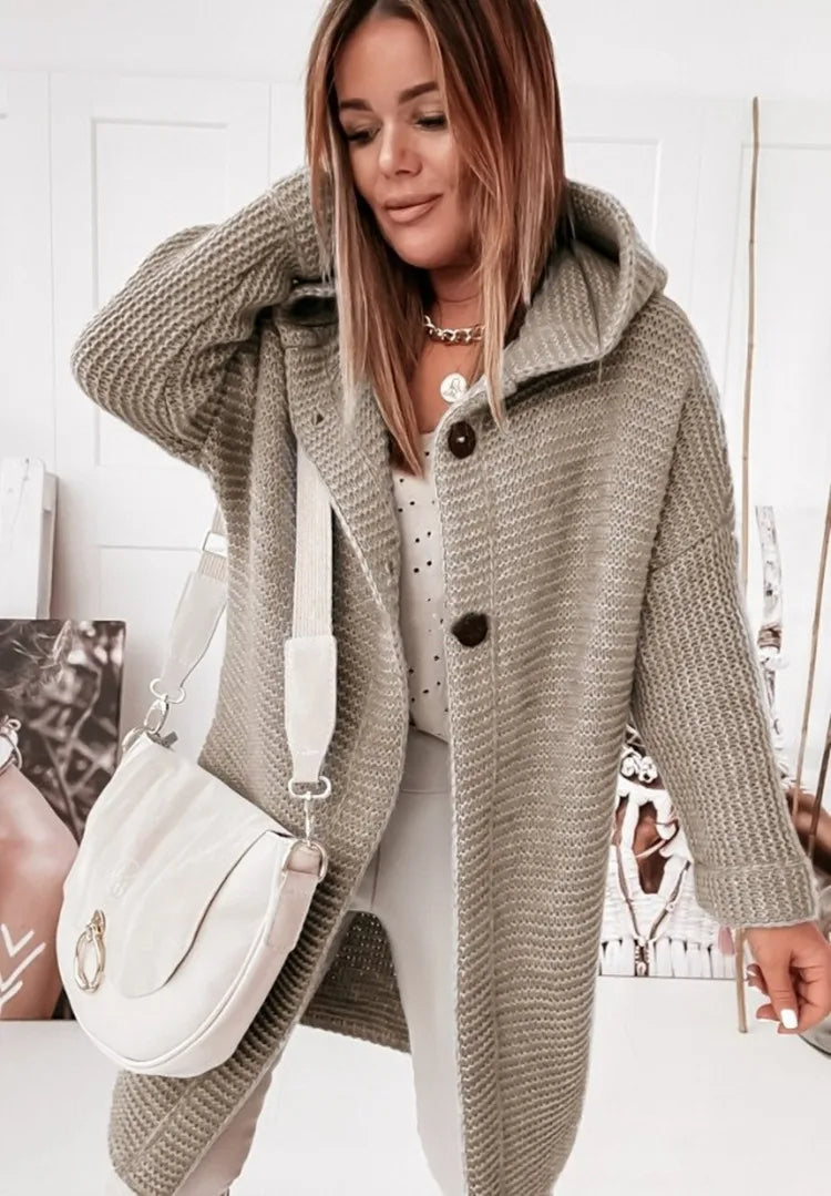 Valenzora – Rubin – Kuschelige Strickjacke