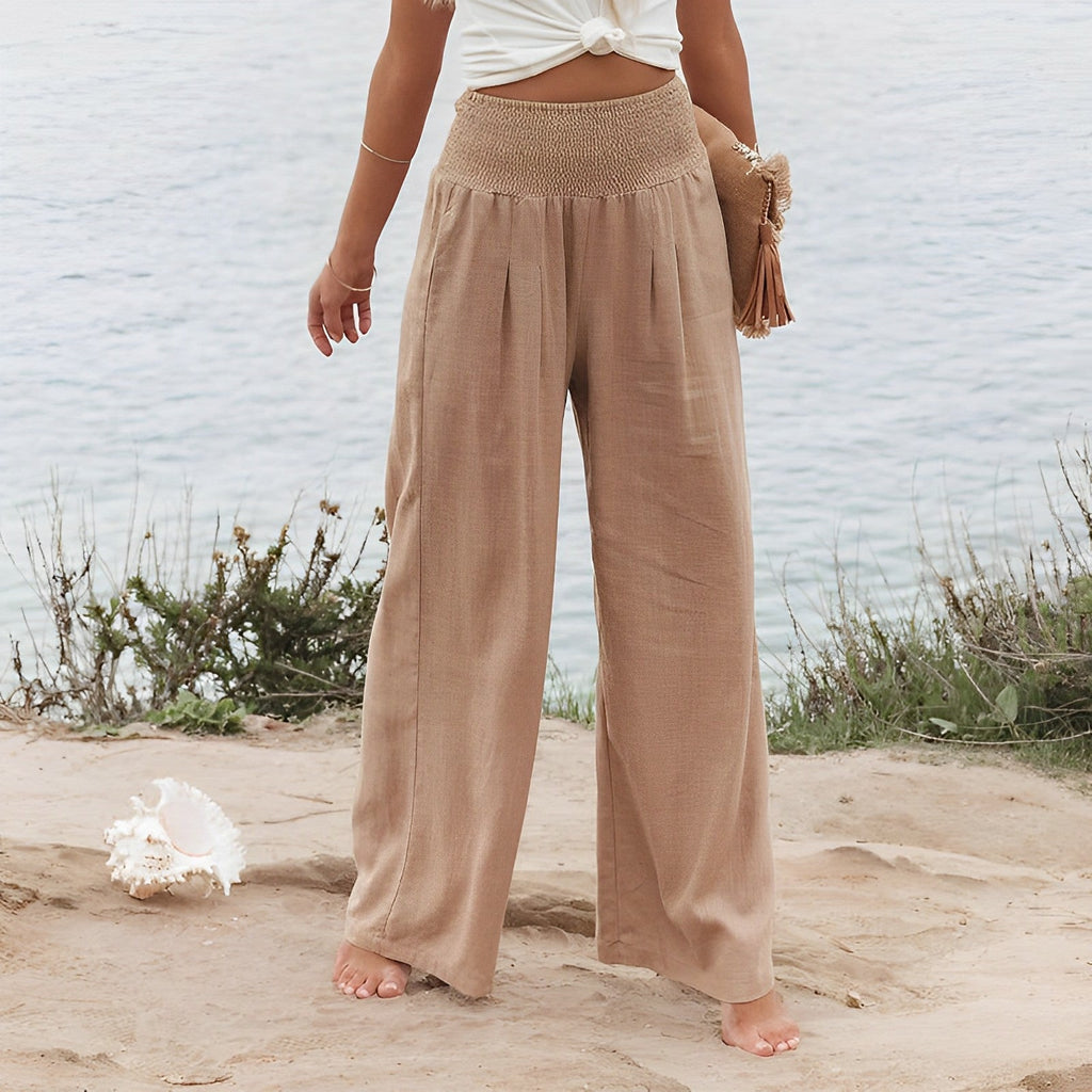 Valenzora | Luxurious wide-leg trousers for women