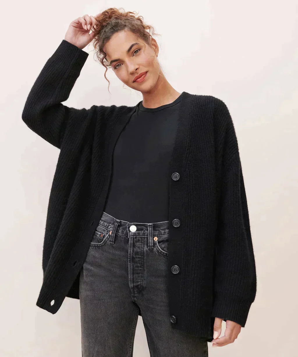 cashmere cardigan