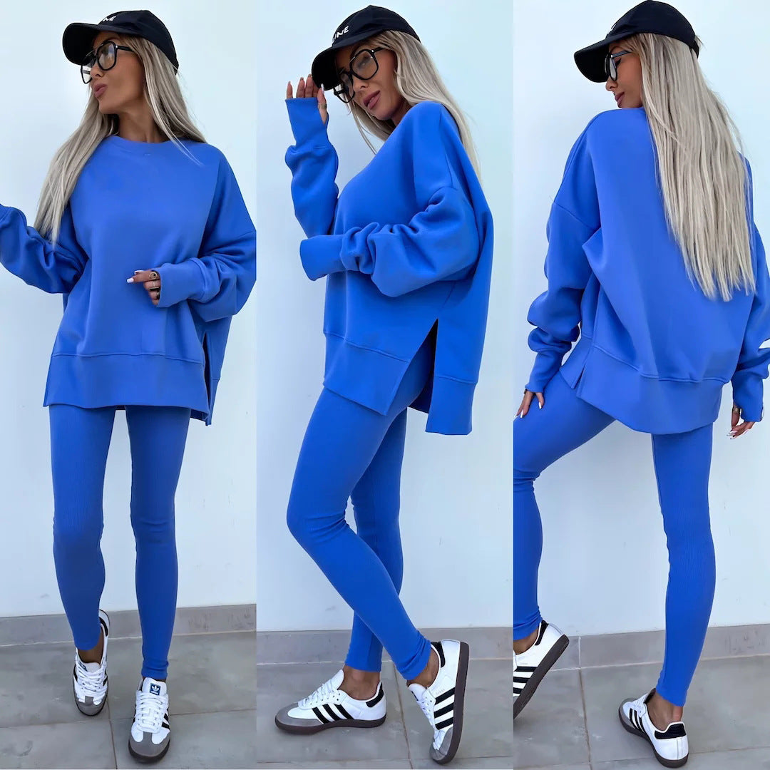 Valenzora | Women's Relaxed Style Suit with Long Sleeves – Winter Set