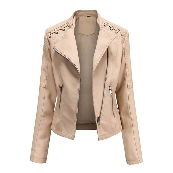 Valenzora | Washed lambskin leather jacket