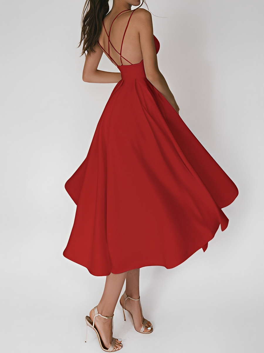 Valenzora | A light dress with delicate spaghetti straps