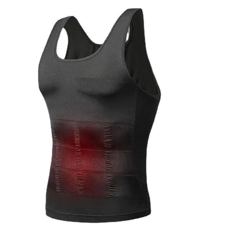 Valenzora | Slim Fit Kompressions-Body Shaper mit Bauchkontrolle und unsichtbarem Unterhemddesign