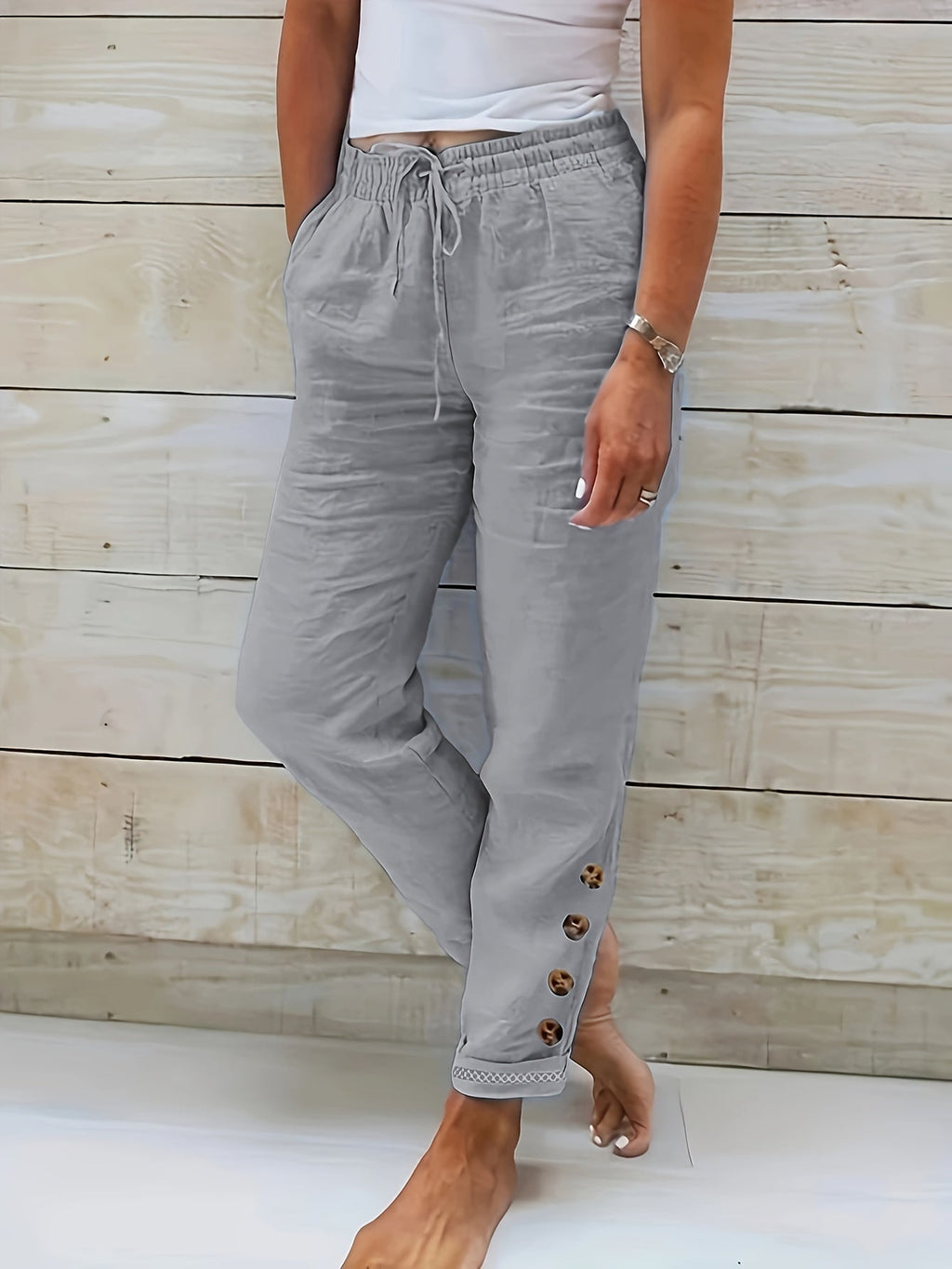 Valenzora | Cotton Natalia Trousers