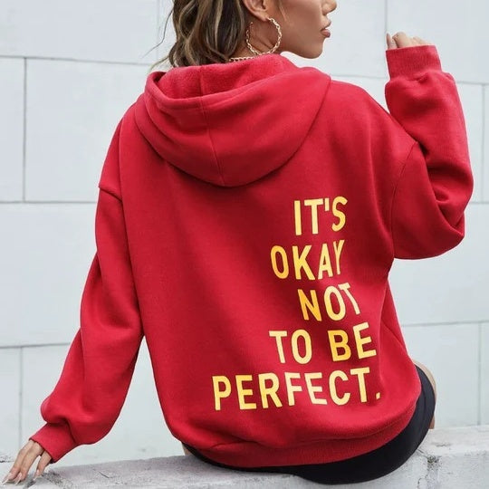 Casual long-sleeved hoodie