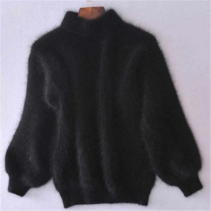 Valenzora | Loosely knitted women's sweater, solid colors