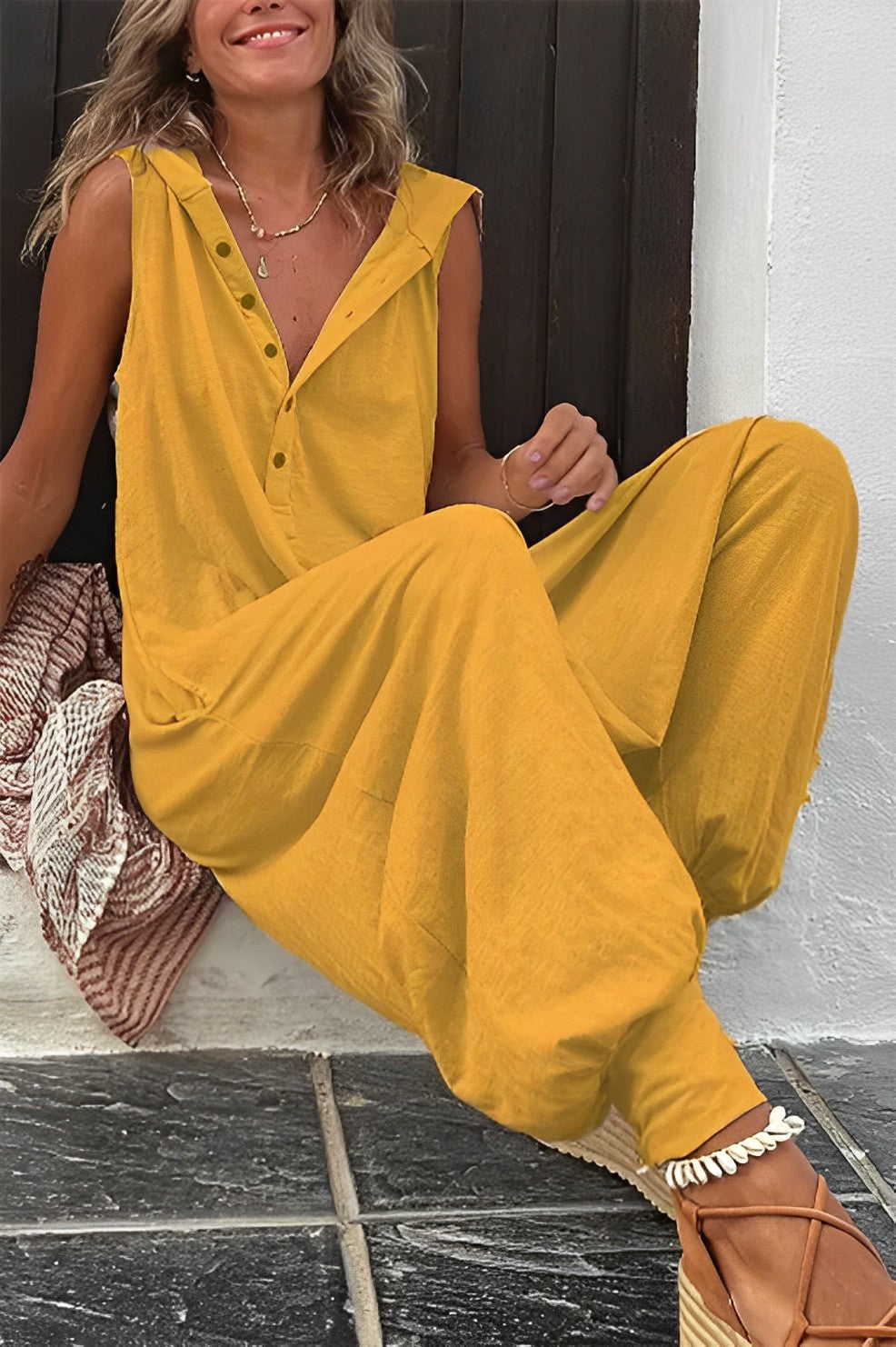Valenzora | Jumpsuit without buttons | Everyday comfort and style