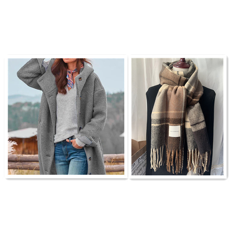 Valenzora | elegant solid-color coat