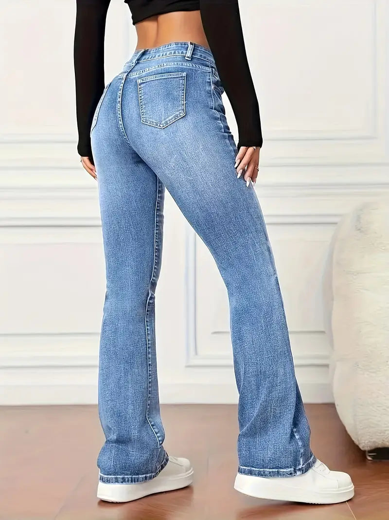 Valenzora | Schlagjeans mit Stretchanteil