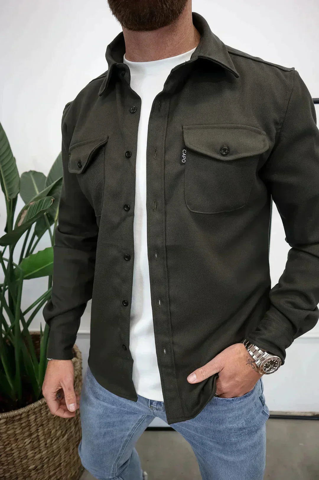 Valenzora | Premium Button-Down Jacket