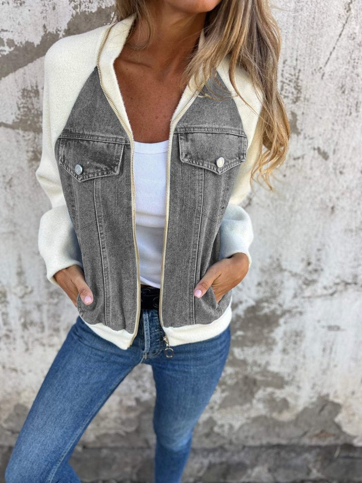 Moderne Jeansjacke