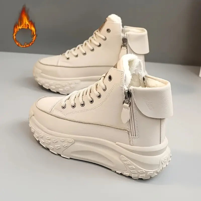 DAMA boots with plush lining