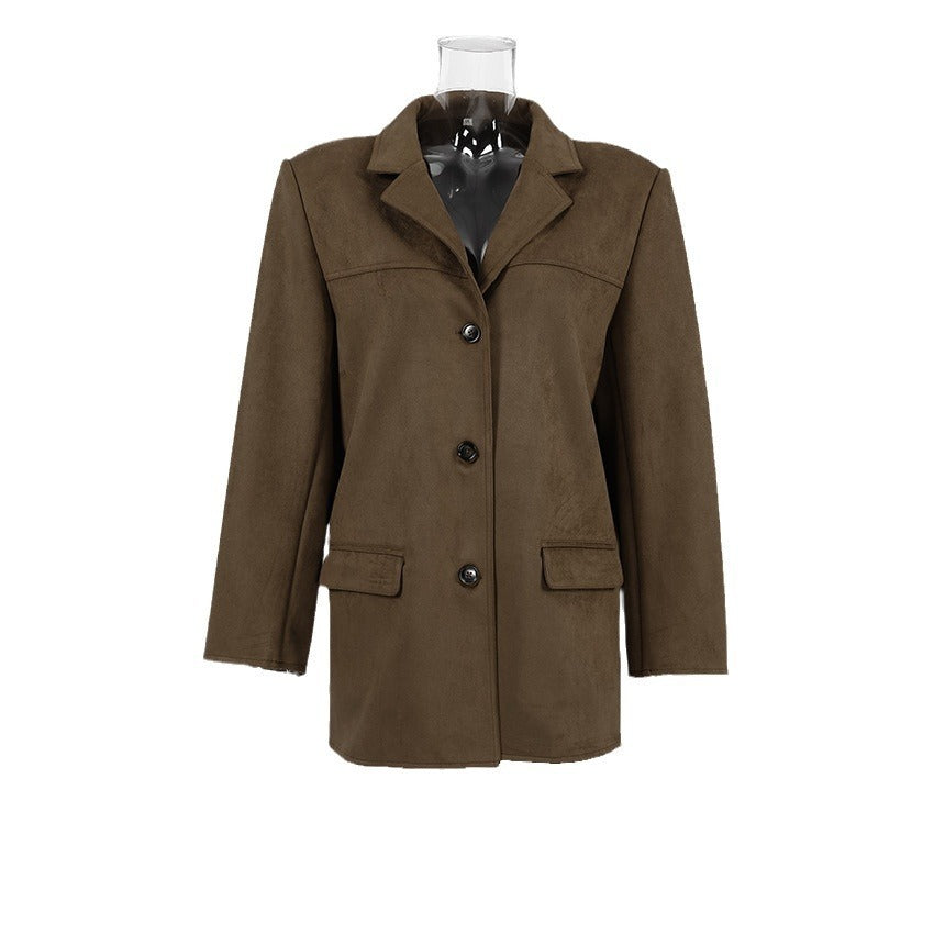 Valenzora | Suede Blazer