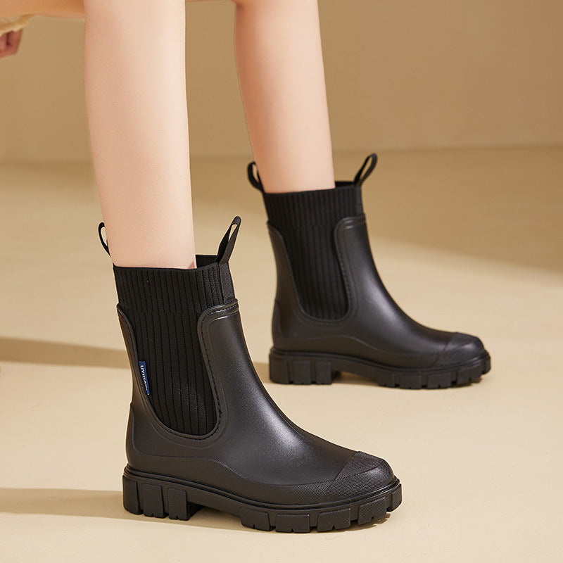 Valenzora | Rubber boots - Waterproof with anti-slip sole, perfect for rainy weather
