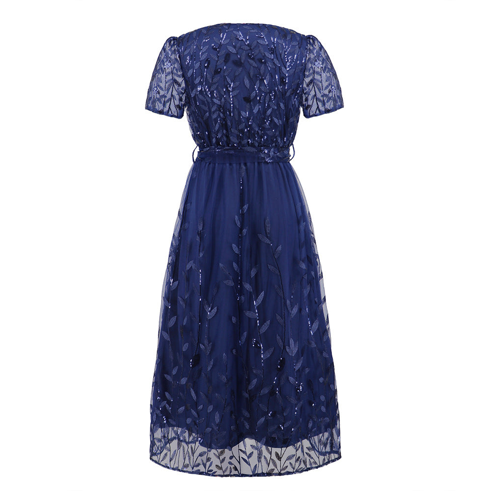 Valenzora - Midi dress with sequins