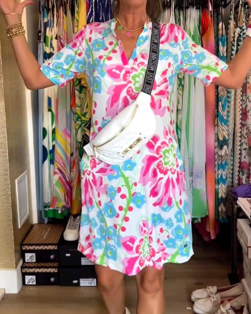 Valenzora | Women's Floral Pattern Dress