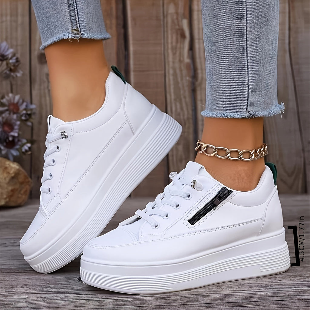 Valenzora | Stylish solid-color sneakers for
