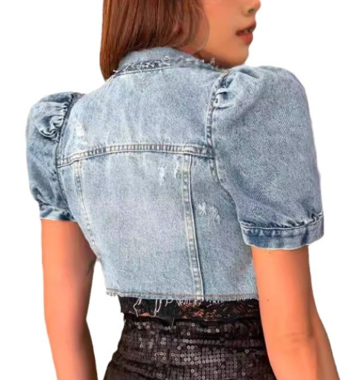 Valenzora | Jeansjacke Blau – Ein vielseitiger Klassiker für jeden Look