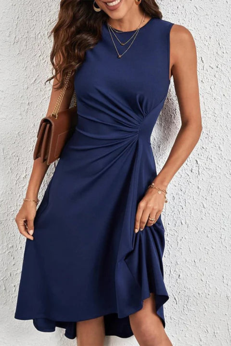 Valenzora | Festliches Midi-Wickelkleid Elegant