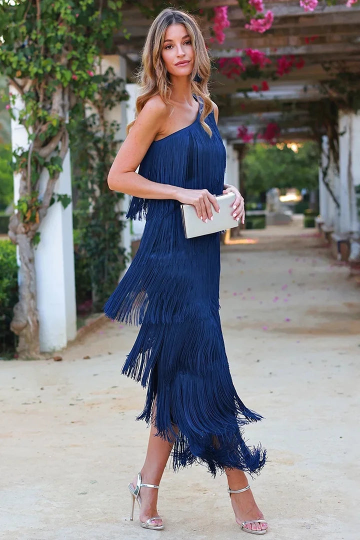 Allegra | Einzigartige Eleganz: schulterfreies Kleid