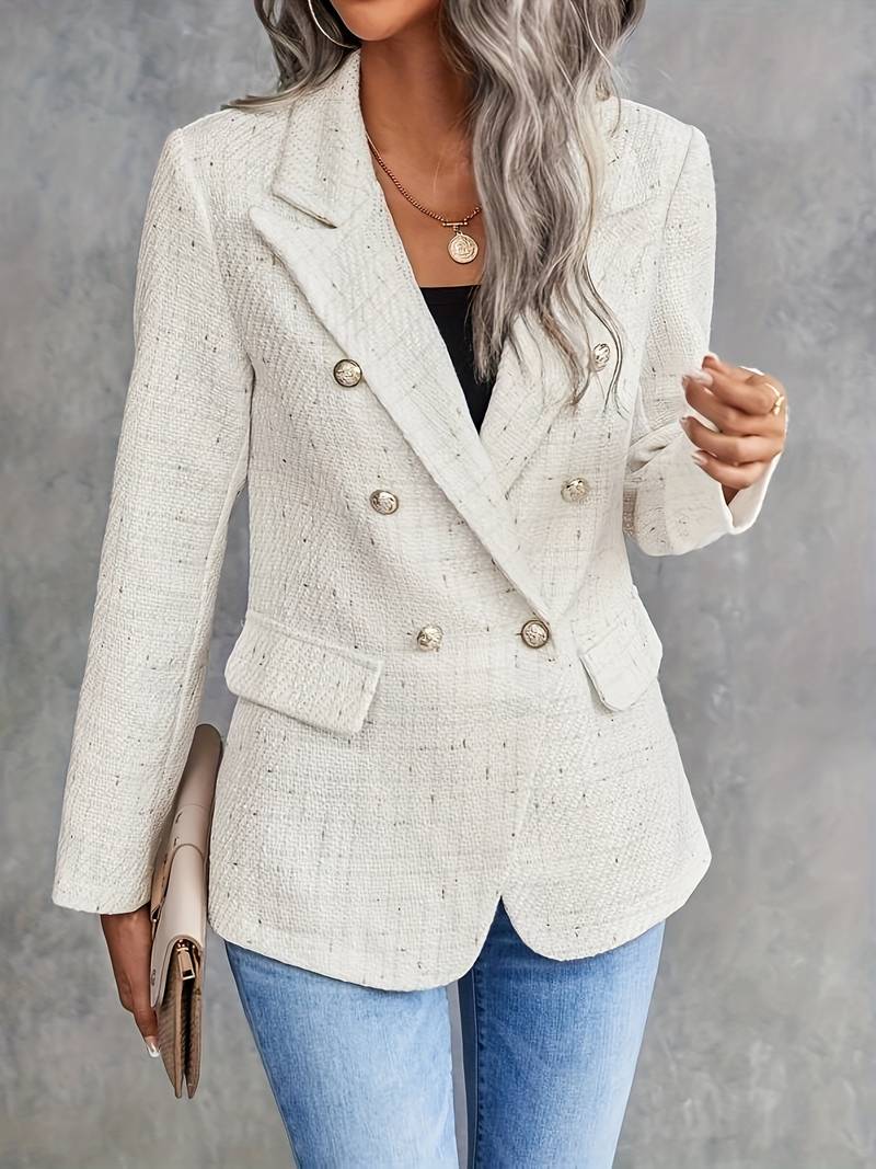 Valenzora | Langarm-Blazer mit Reverskragen für Damen | Stilvoll und elegant