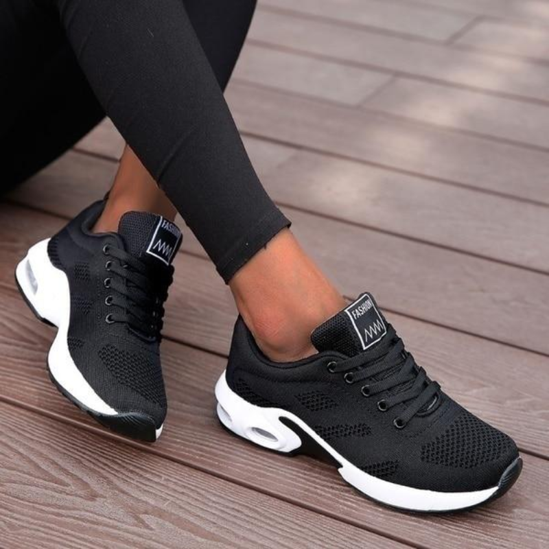 Valenzora | Women's Fitness Sports Shoes Black