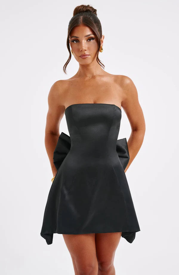 Valenzora | Sleeveless mini dress with bow detail