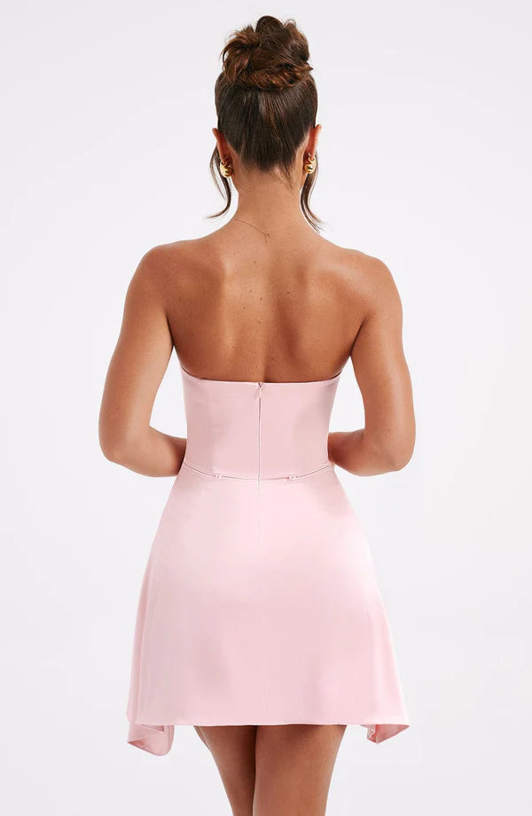 Valenzora | Sleeveless mini dress with bow detail