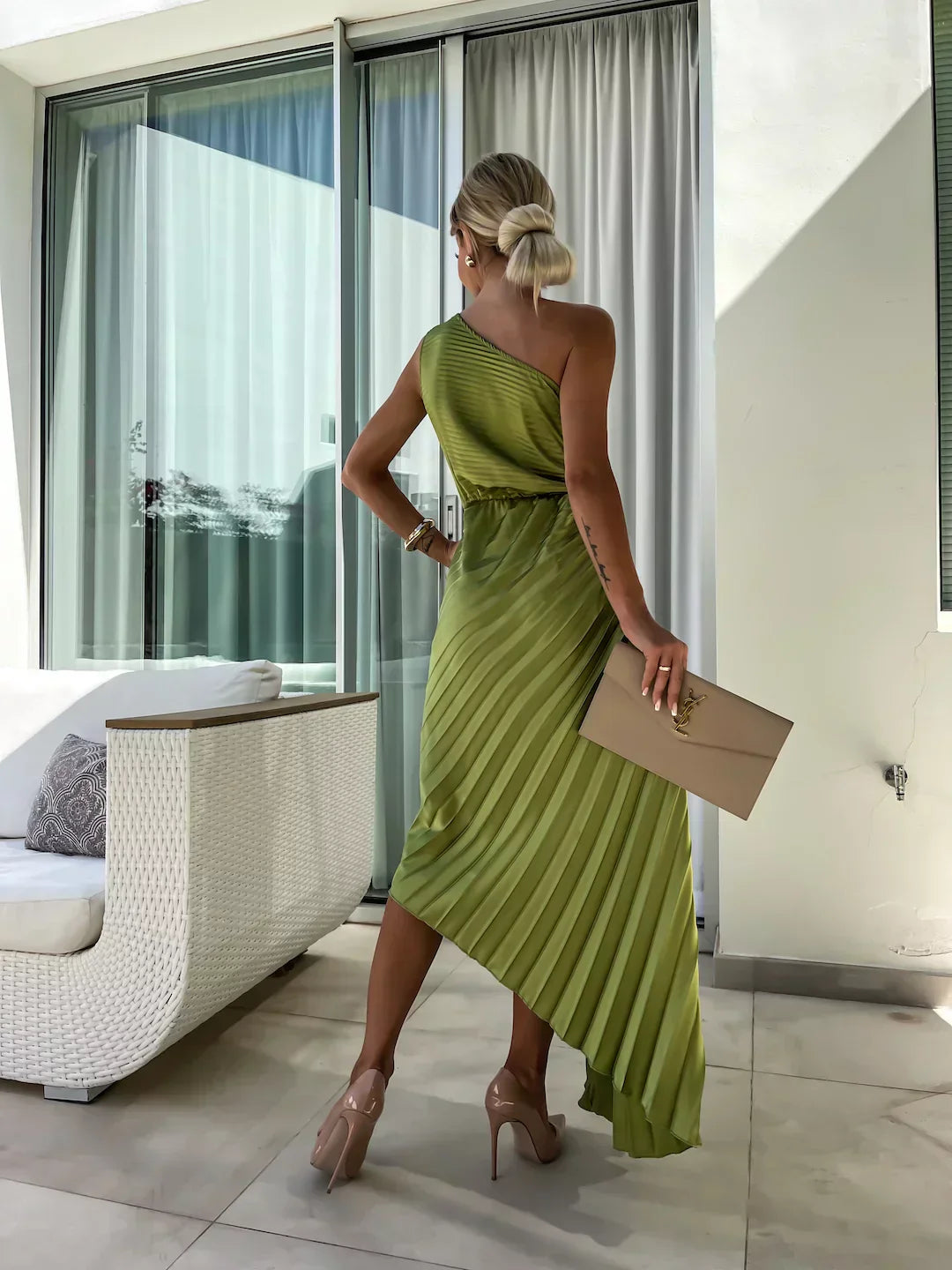 Valenzora | Floral Shoulder Dress