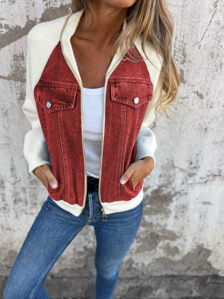 Moderne Jeansjacke
