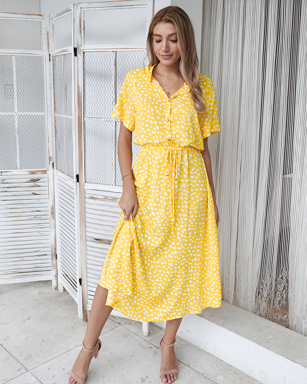 Valenzora | Flattering Bohemian Inspired Design Dress