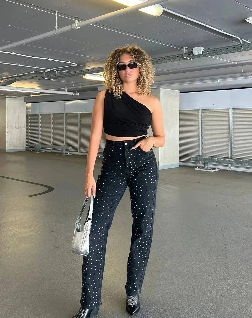 Valenzora | Jeans mit Glitzer für einen funkelnden Look
