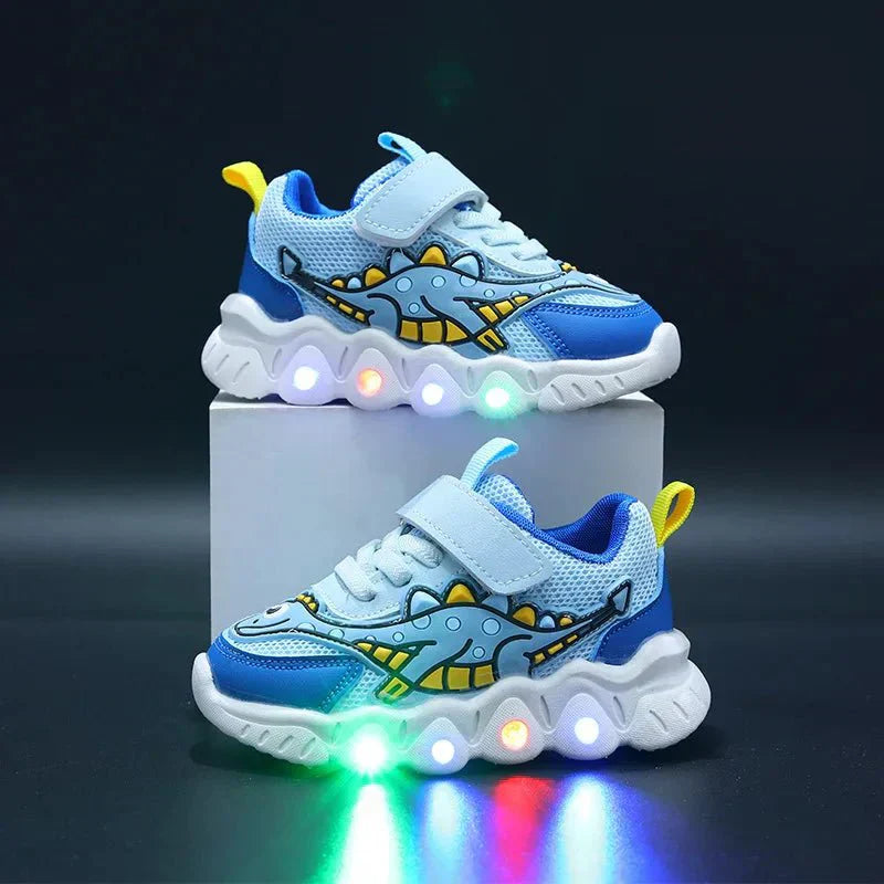 Valenzora | Leuchtende Dinosaurier-Sneakers