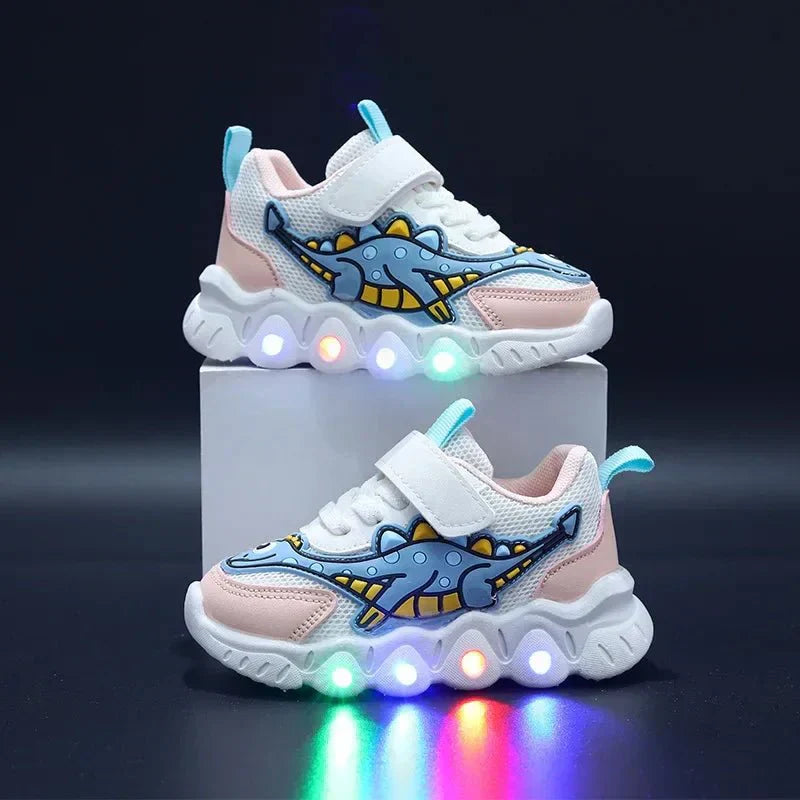 Valenzora | Leuchtende Dinosaurier-Sneakers