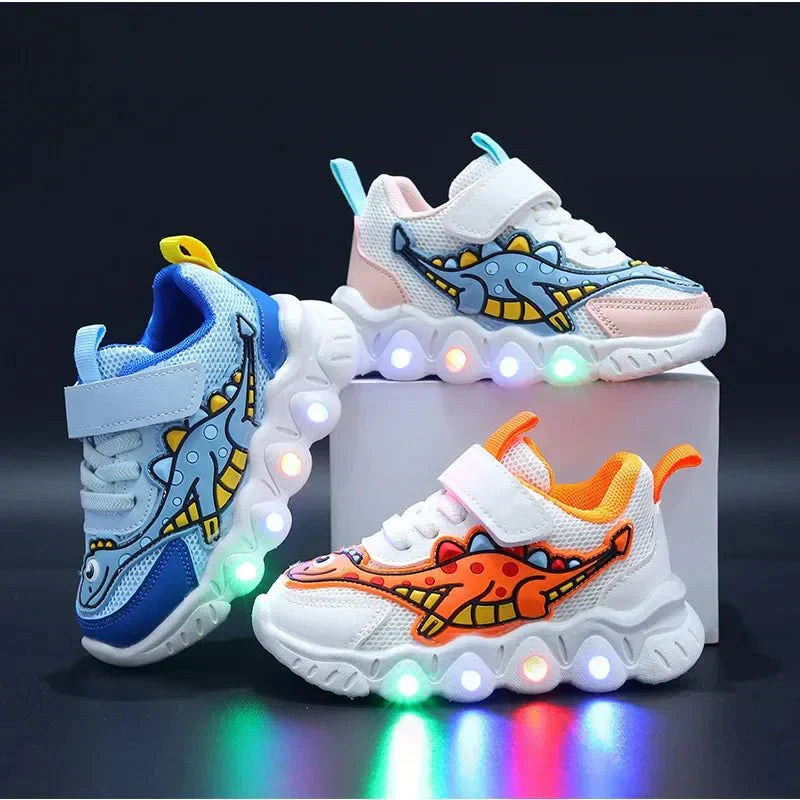 Valenzora | Leuchtende Dinosaurier-Sneakers