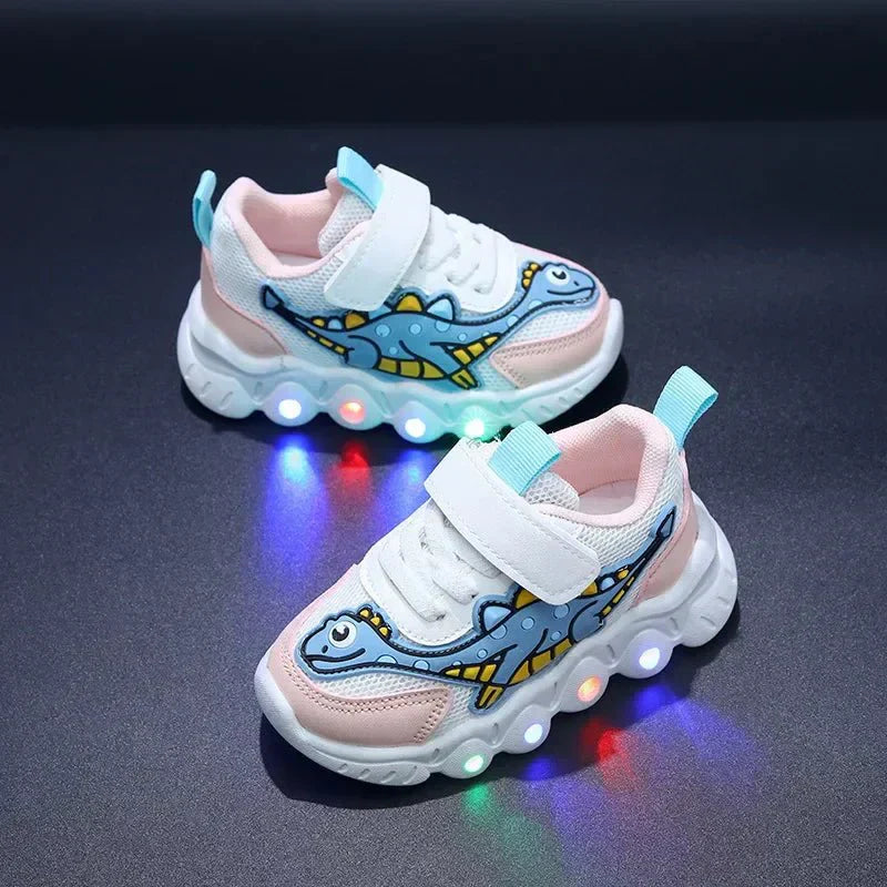 Valenzora | Leuchtende Dinosaurier-Sneakers