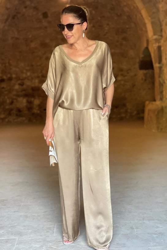 Valenzora | V-neck 2-piece set